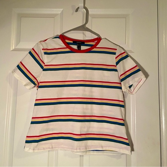 Rainbow Striped T-Shirt - Picture 1 of 4
